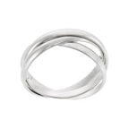 Bague "Saturna" - Or Blanc 375/1000