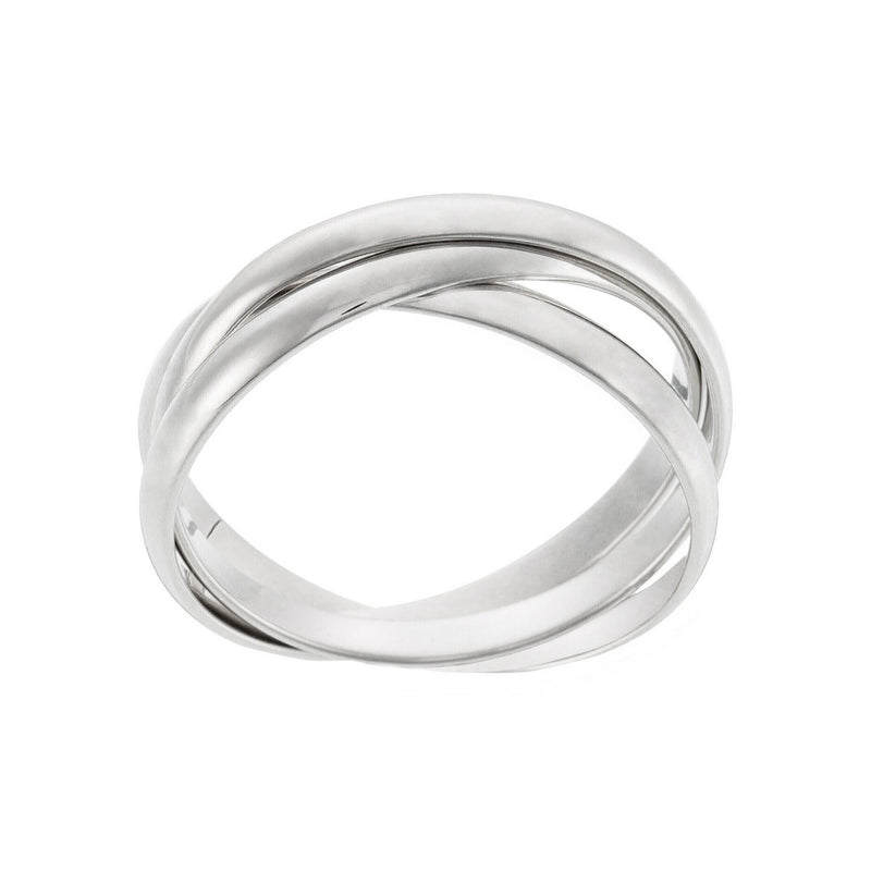 Anillo “Saturna” – Oro blanco 375/1000