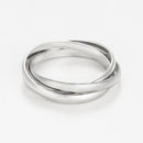 Bague "Saturna" Or Blanc 375/1000 - Or Blanc