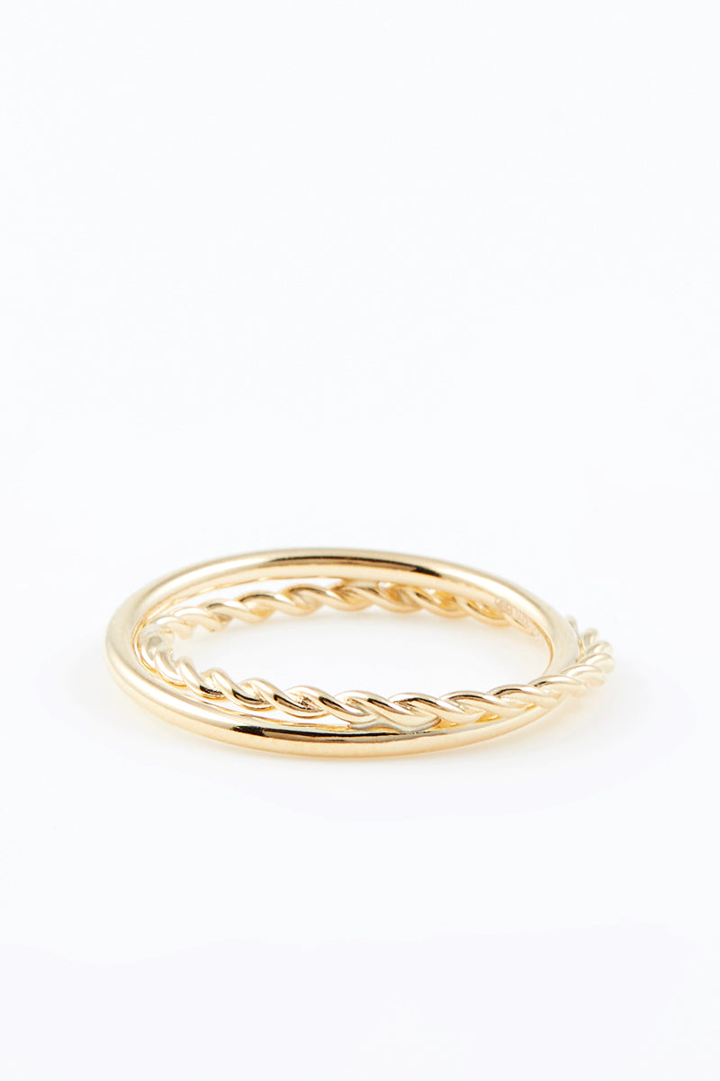 Bague "Moon" Or Jaune 375/1000