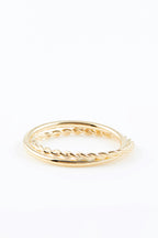 Bague "Moon" Or Jaune 375/1000