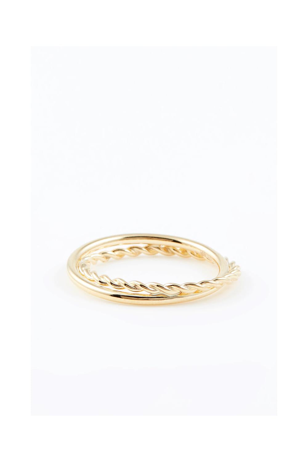 Bague "Moon" Or Jaune 375/1000