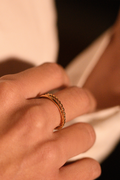 Bague "Moon" Or Jaune 375/1000