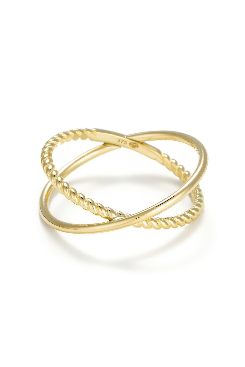 Bague "Neptune" Or Jaune 375/1000