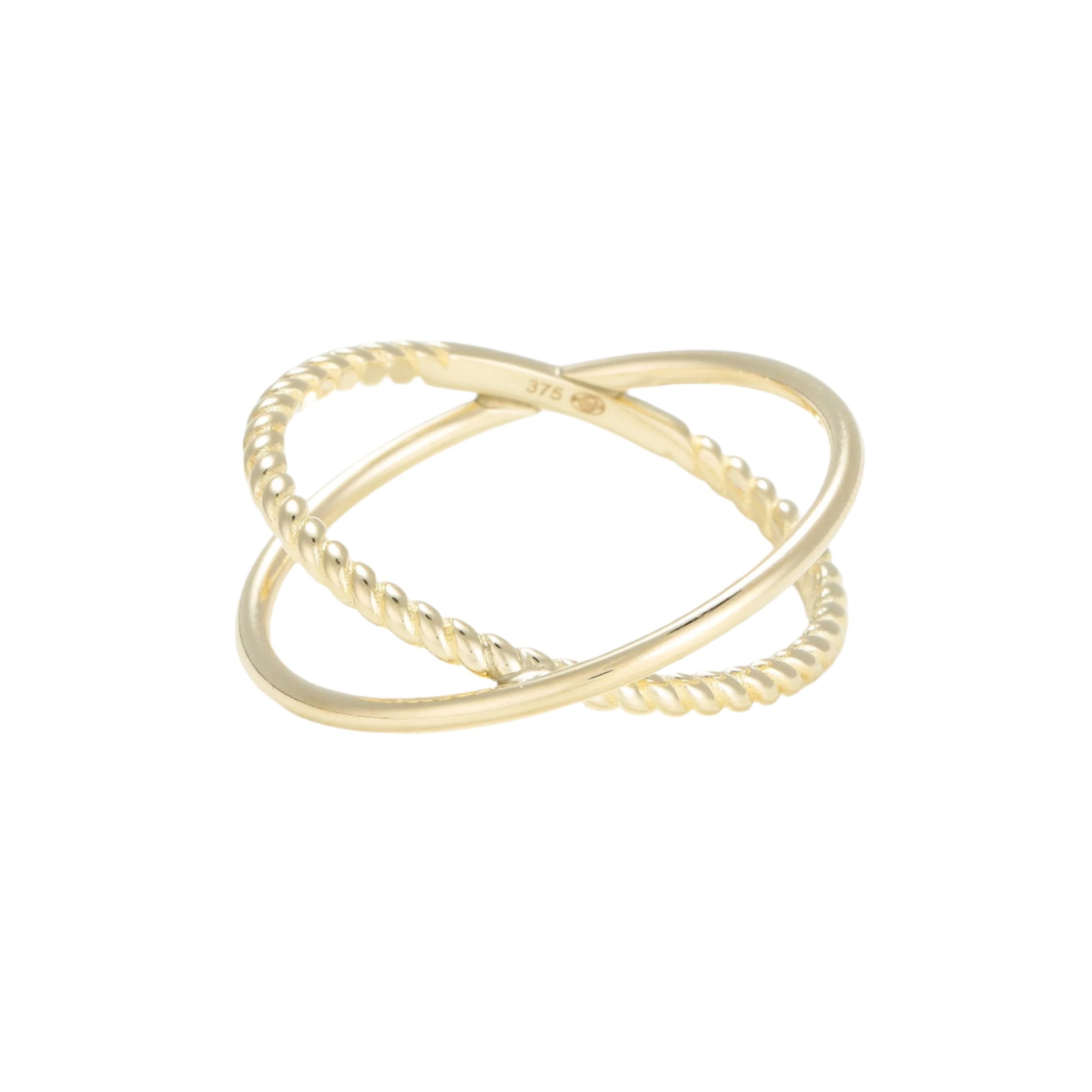Anillo "Neptuno" - Oro amarillo 375/1000
