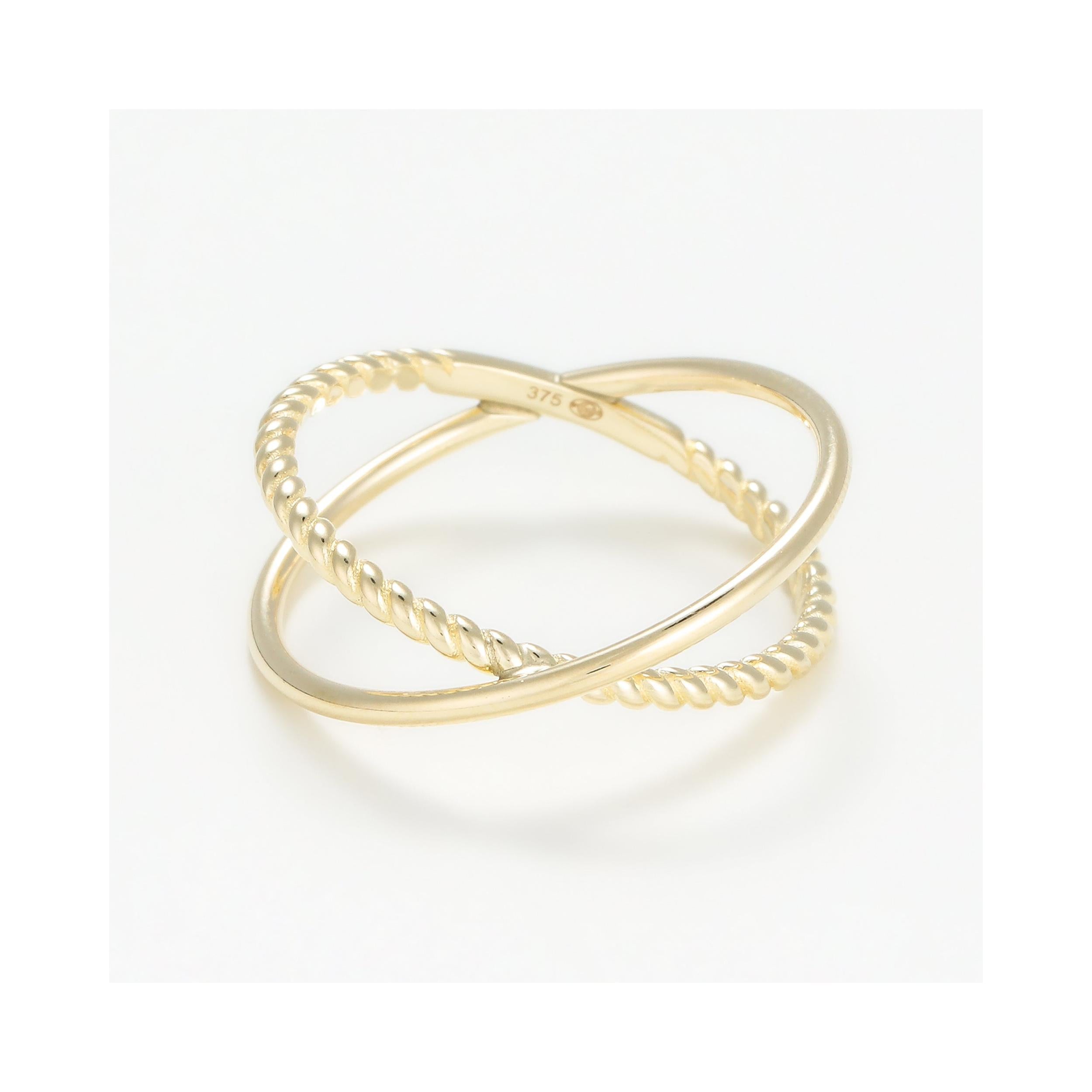Bague "Neptune" Or Jaune 375/1000