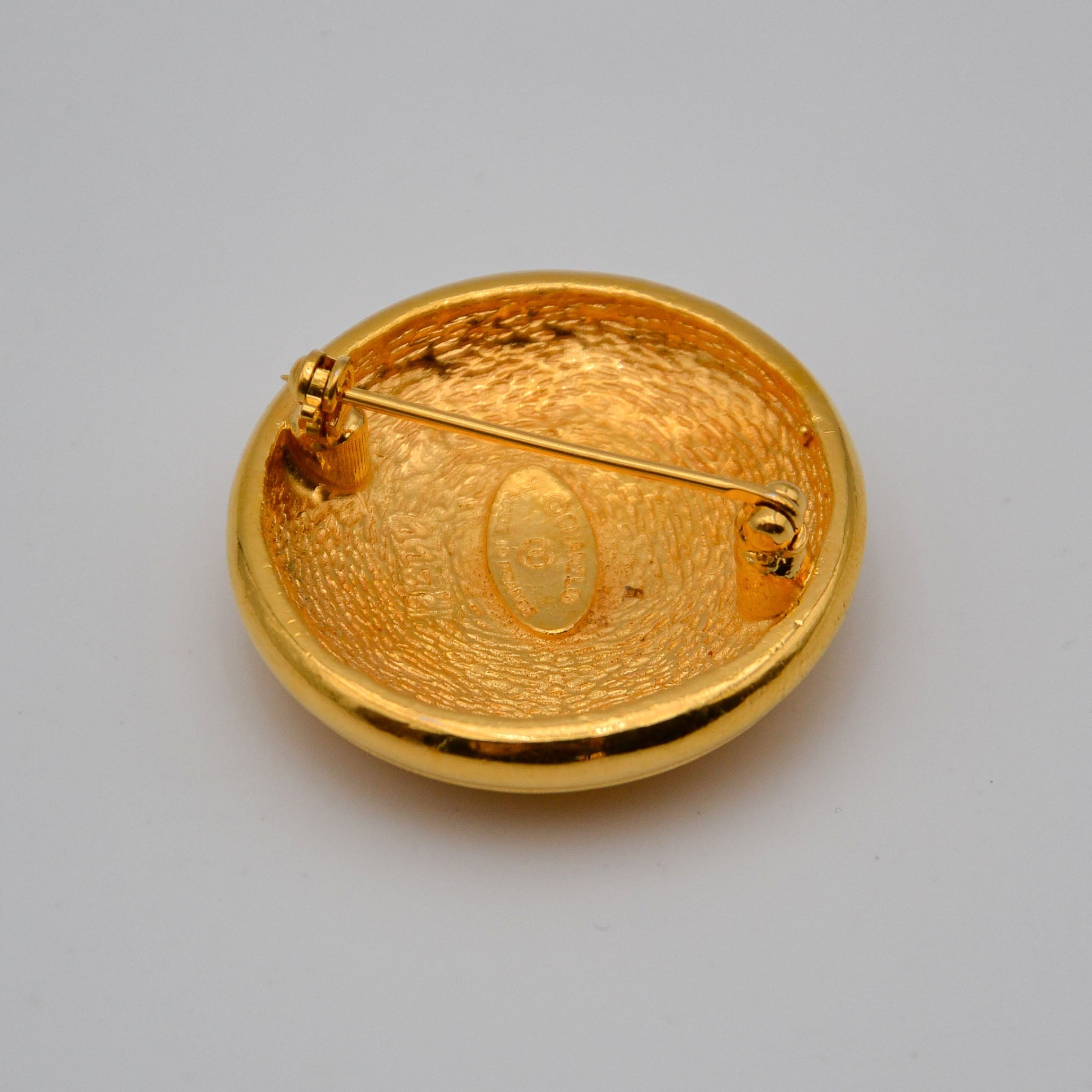Broche Chanel Cc Vintage 1988