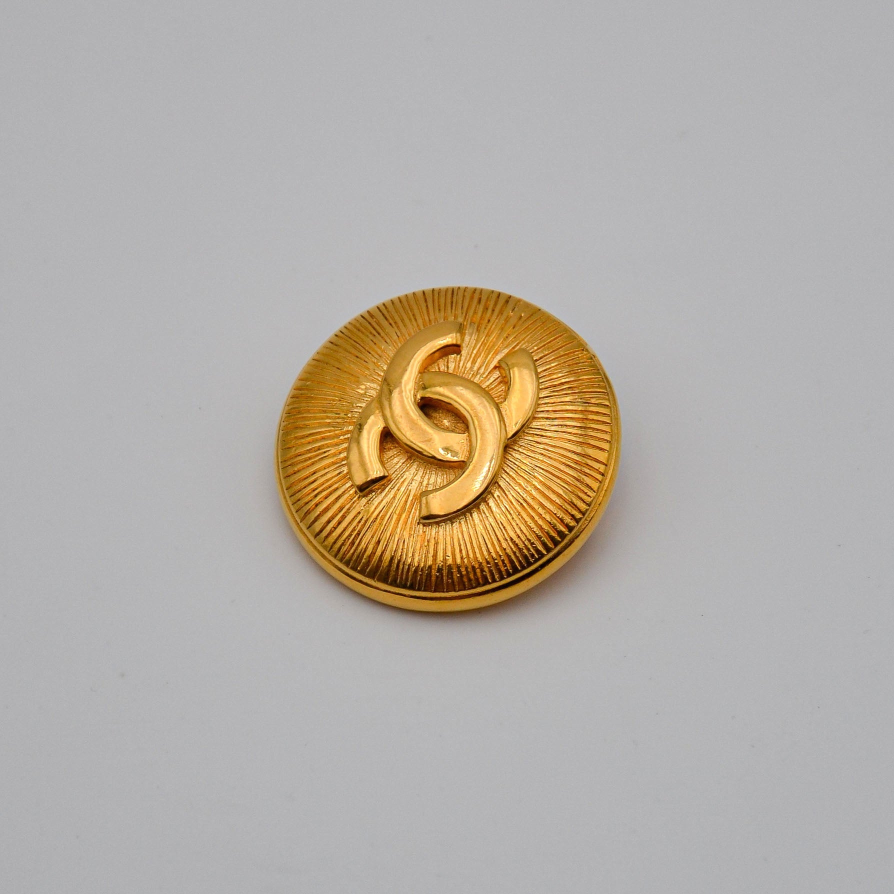 Broche Chanel Cc Vintage 1988