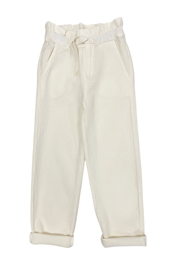 Pantalon Fille - Brocus - Off White