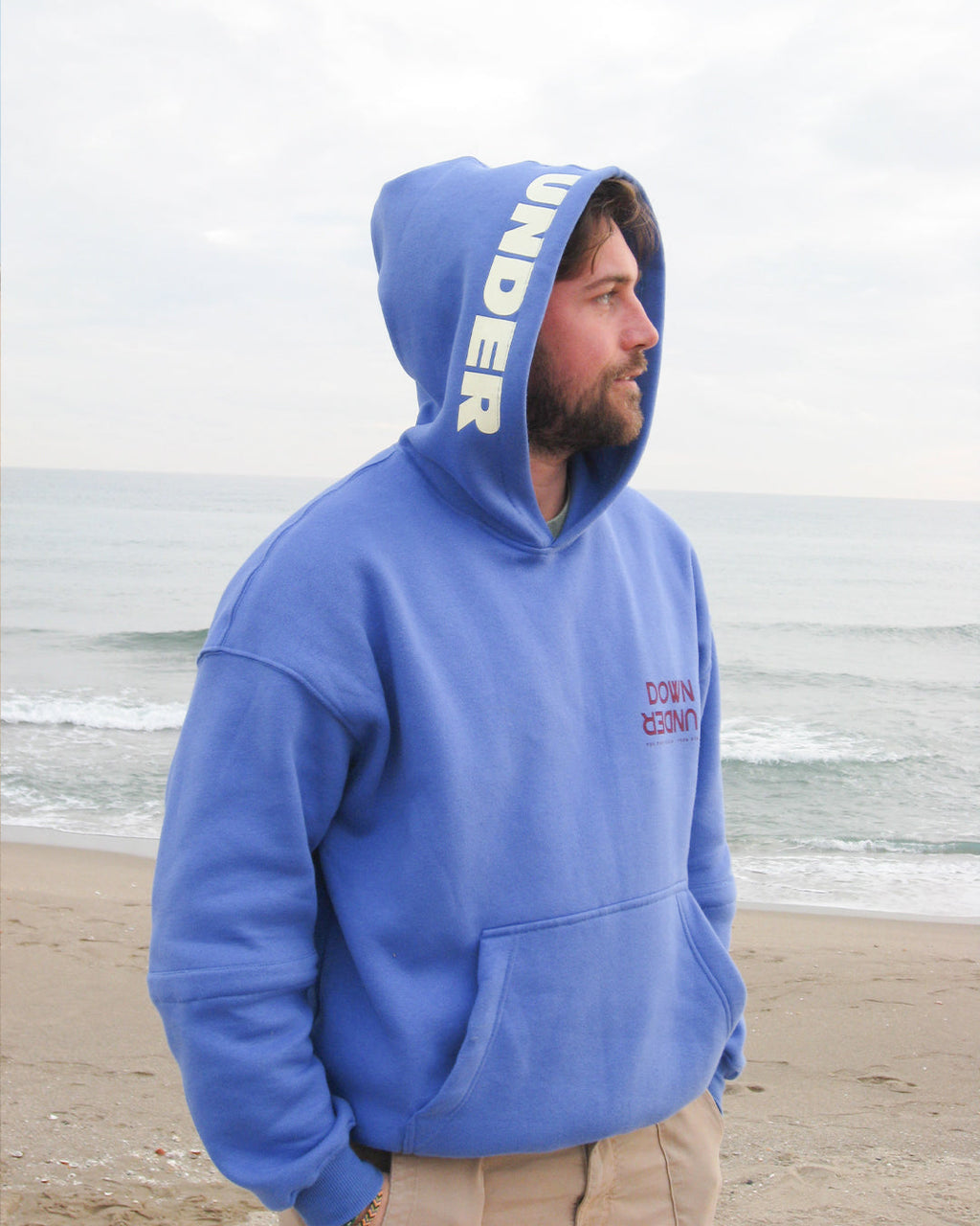 Sweat À Capuche Broome Indigo