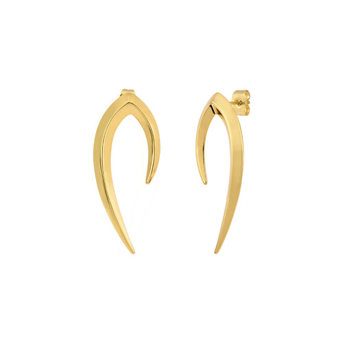 Boucles D'Oreilles Dorées Bronx