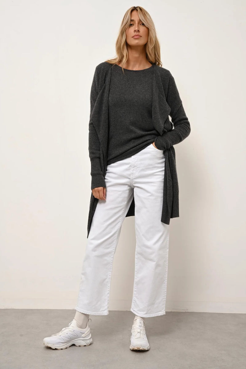 Veste Longue - Brooke - Anthracite Chiné