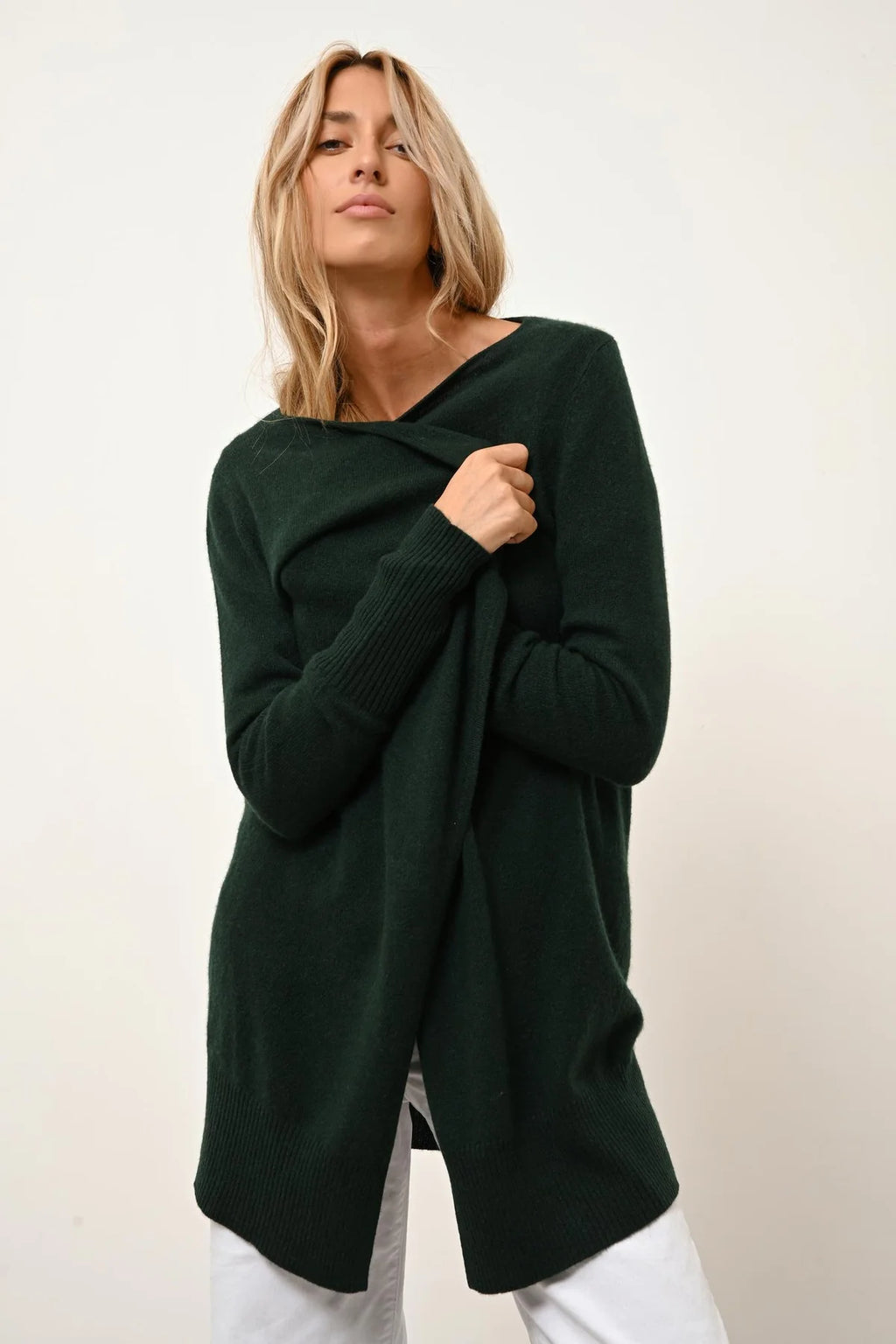 Chaqueta Larga - Brooke - Ciprés