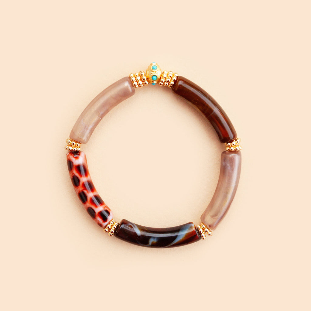 Bracelet Juhu - Brown Gris