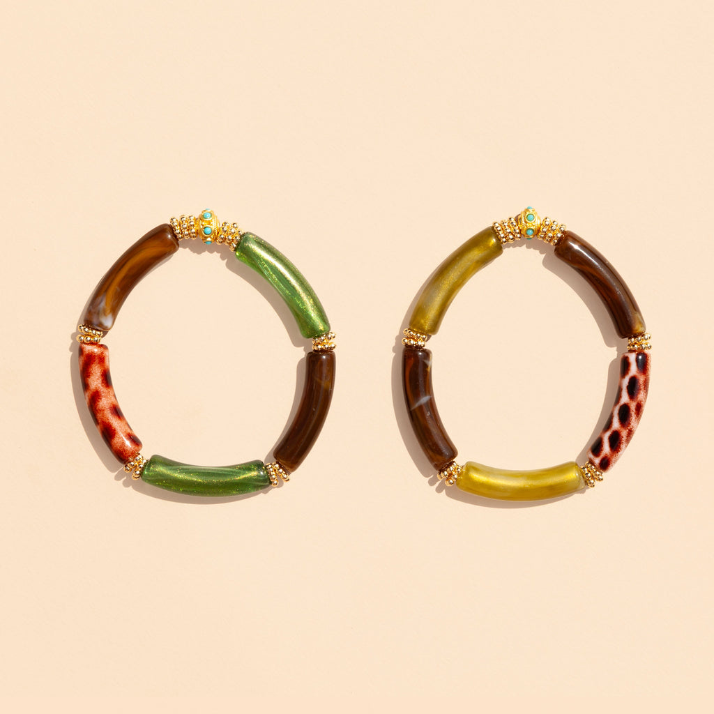 Bracelet Juhu - Brown Kaki