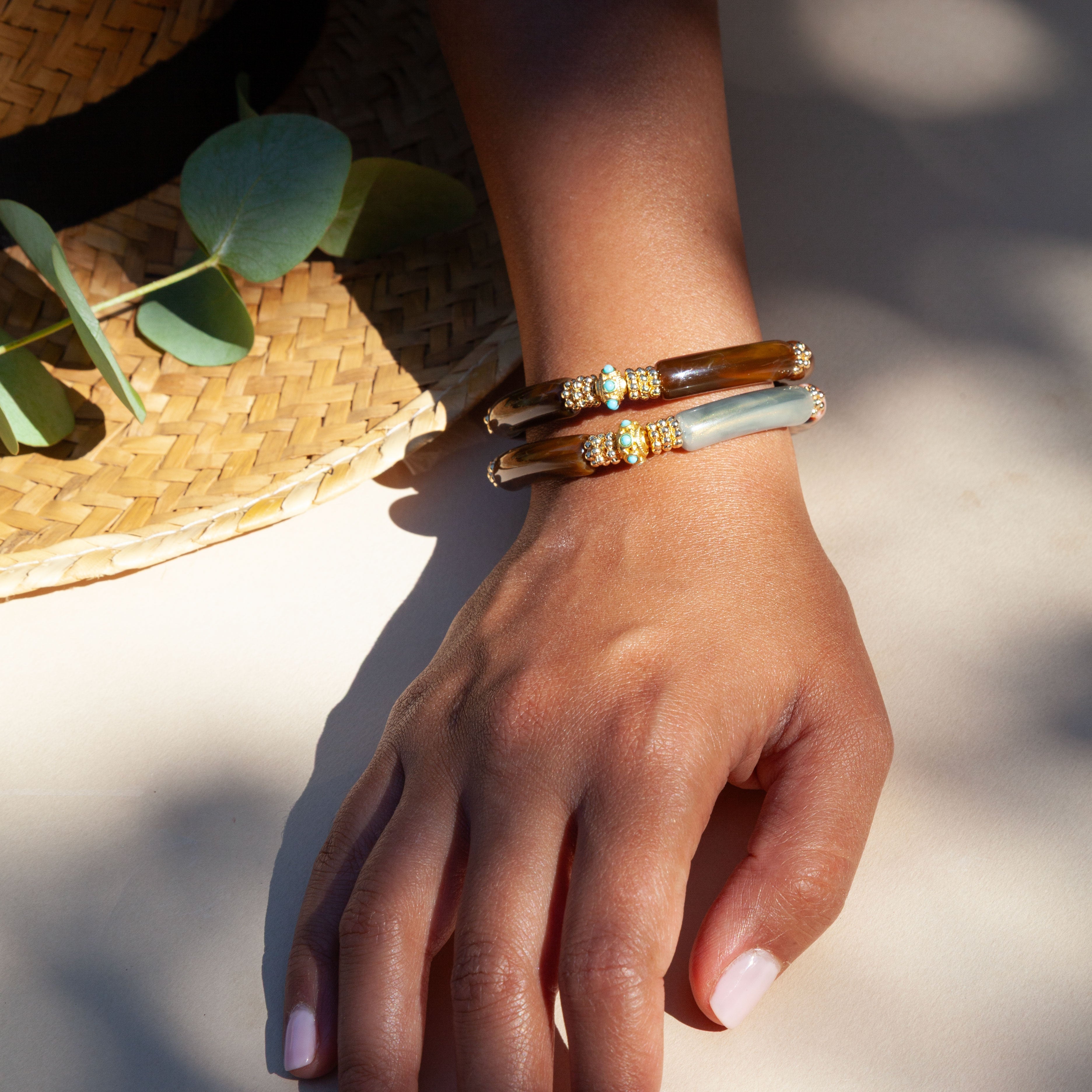 Bracelet Juhu - Brown Gris