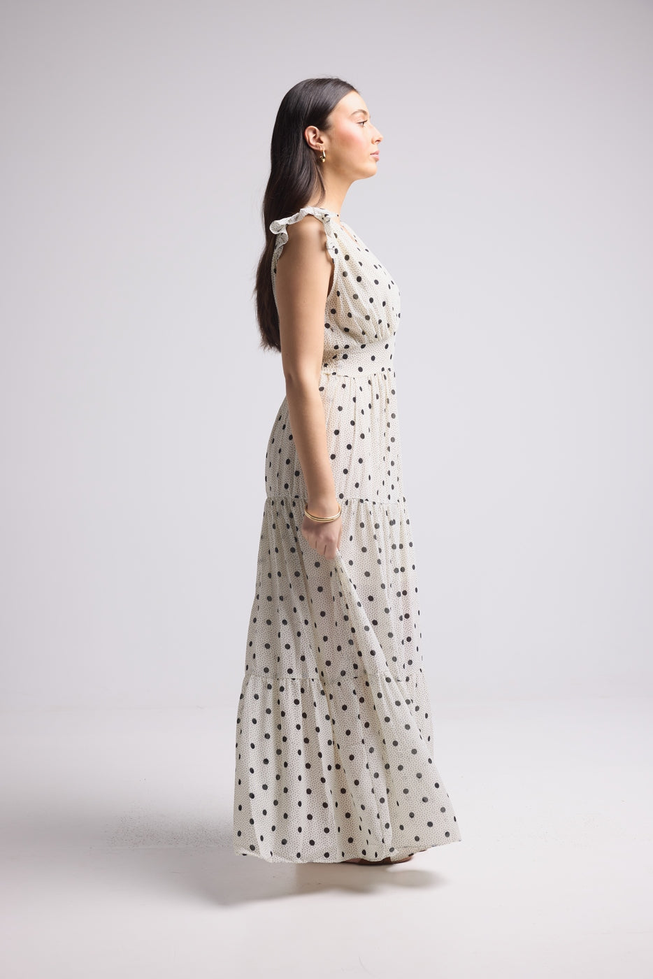 Vestido Largo - Bruna - Blanco