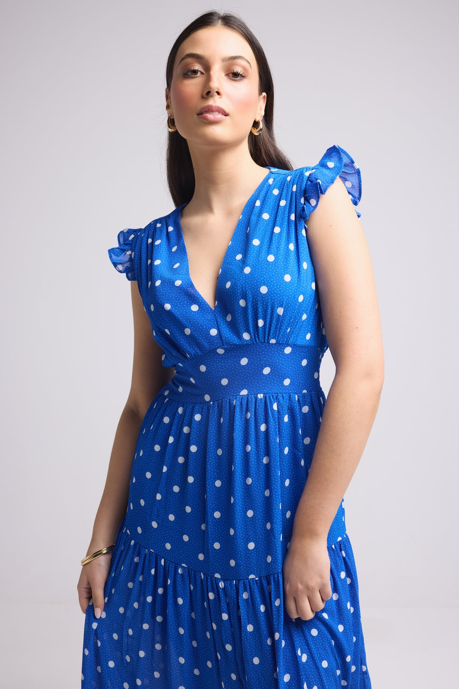 Vestido Largo - Bruna - Azul