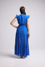 Vestido Largo - Bruna - Azul