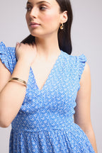 Long Dress - Bruna - Blue