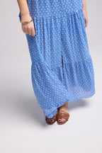 Long Dress - Bruna - Blue