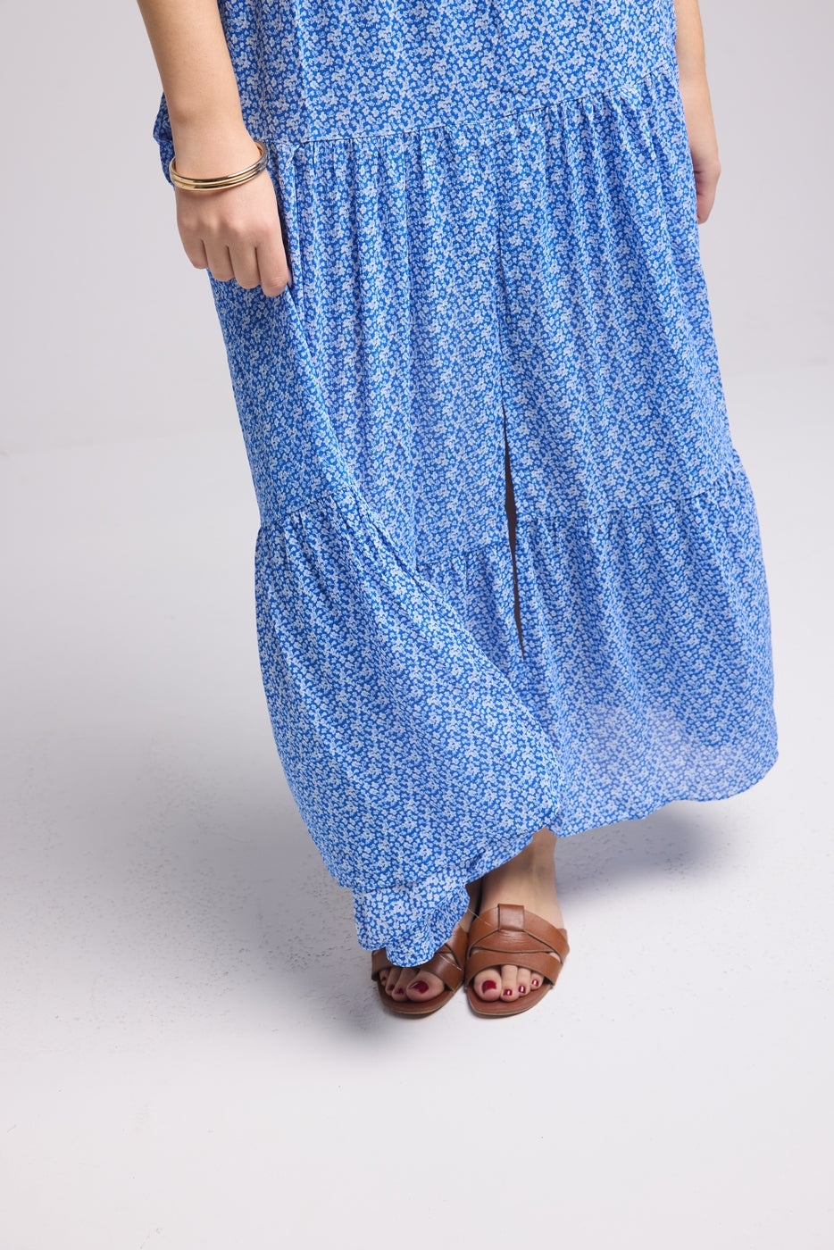 Long Dress - Bruna - Blue