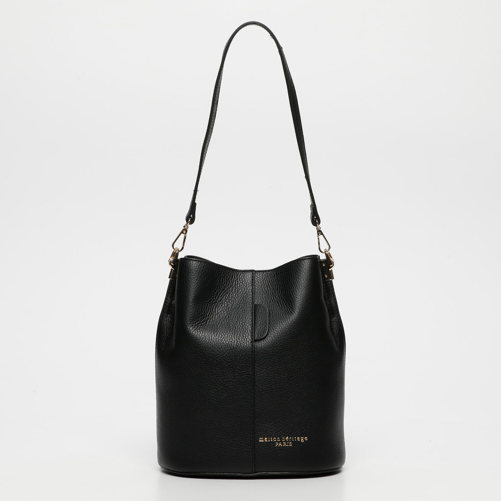 Sac A Main Bruna Graine - Noir