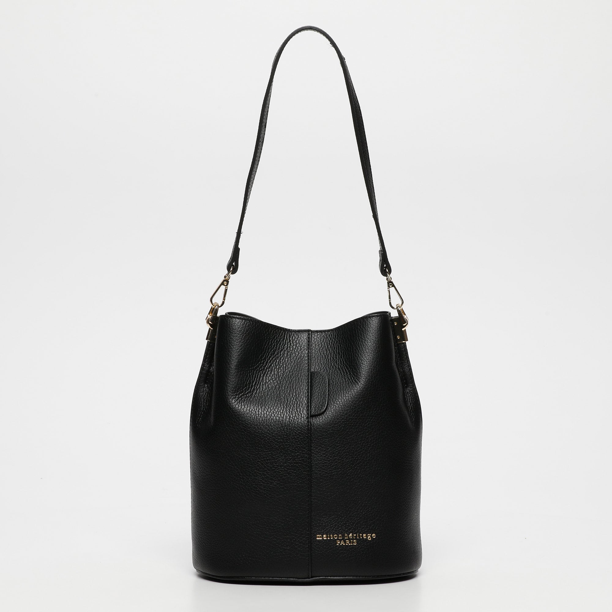 Sac A Main Bruna Graine - Noir