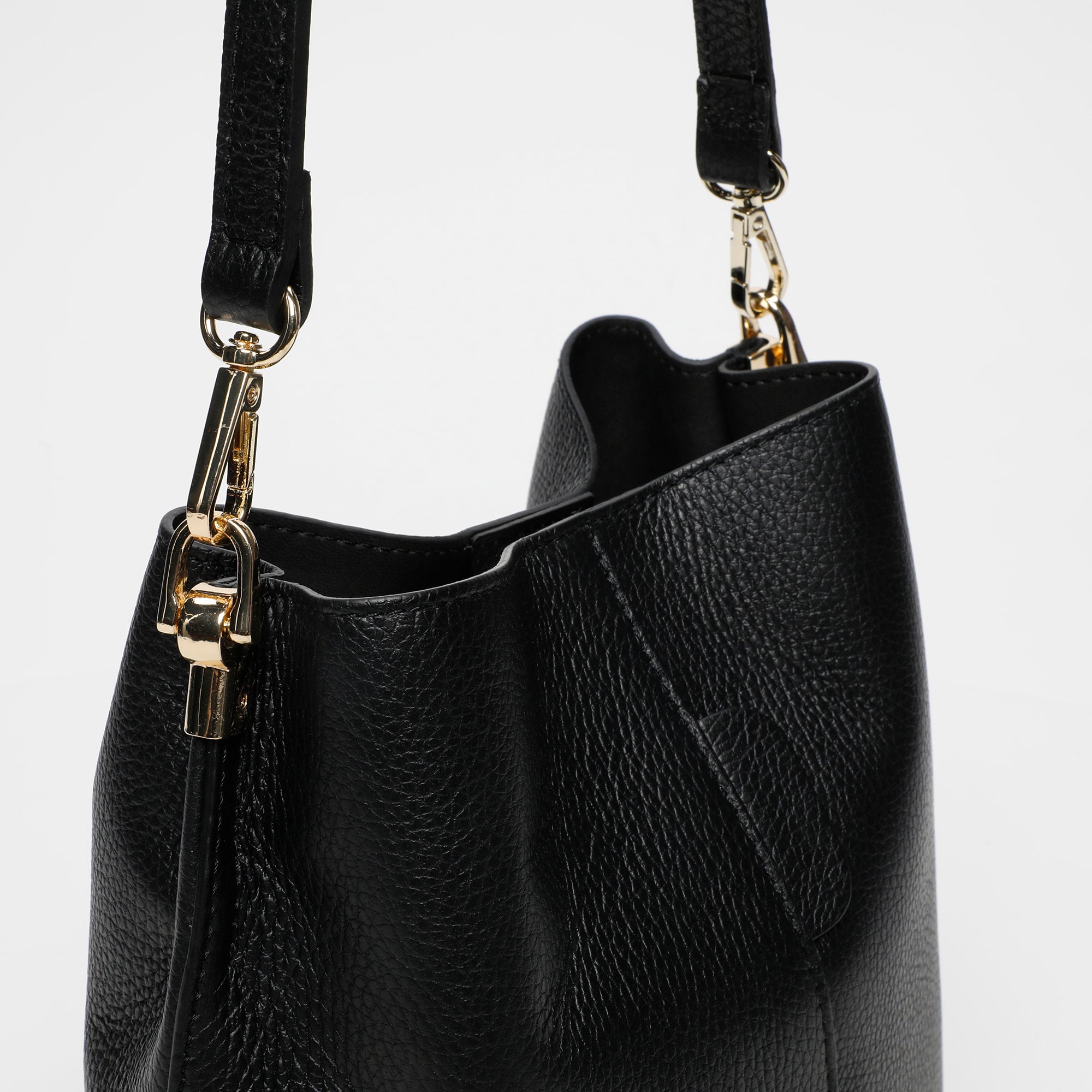 Sac A Main Bruna Graine - Noir
