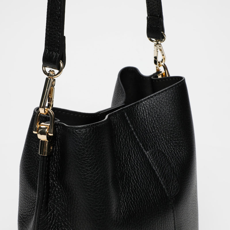 Sac A Main Bruna Graine - Noir
