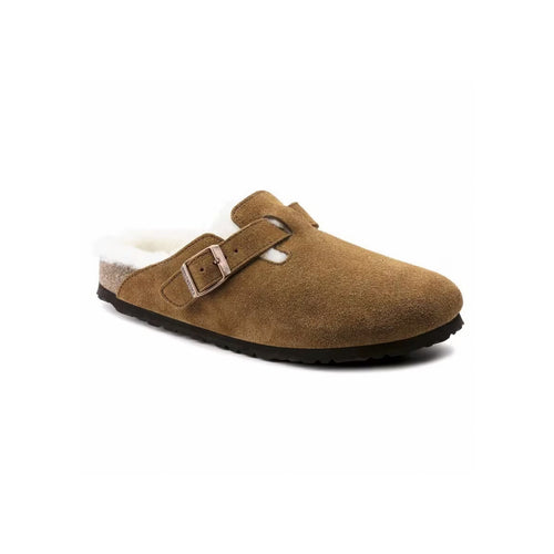 Birkenstock - Sandales Boston Shearling - Mink