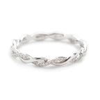 Bague "Entortillement" Diamant 0,06Cts/29