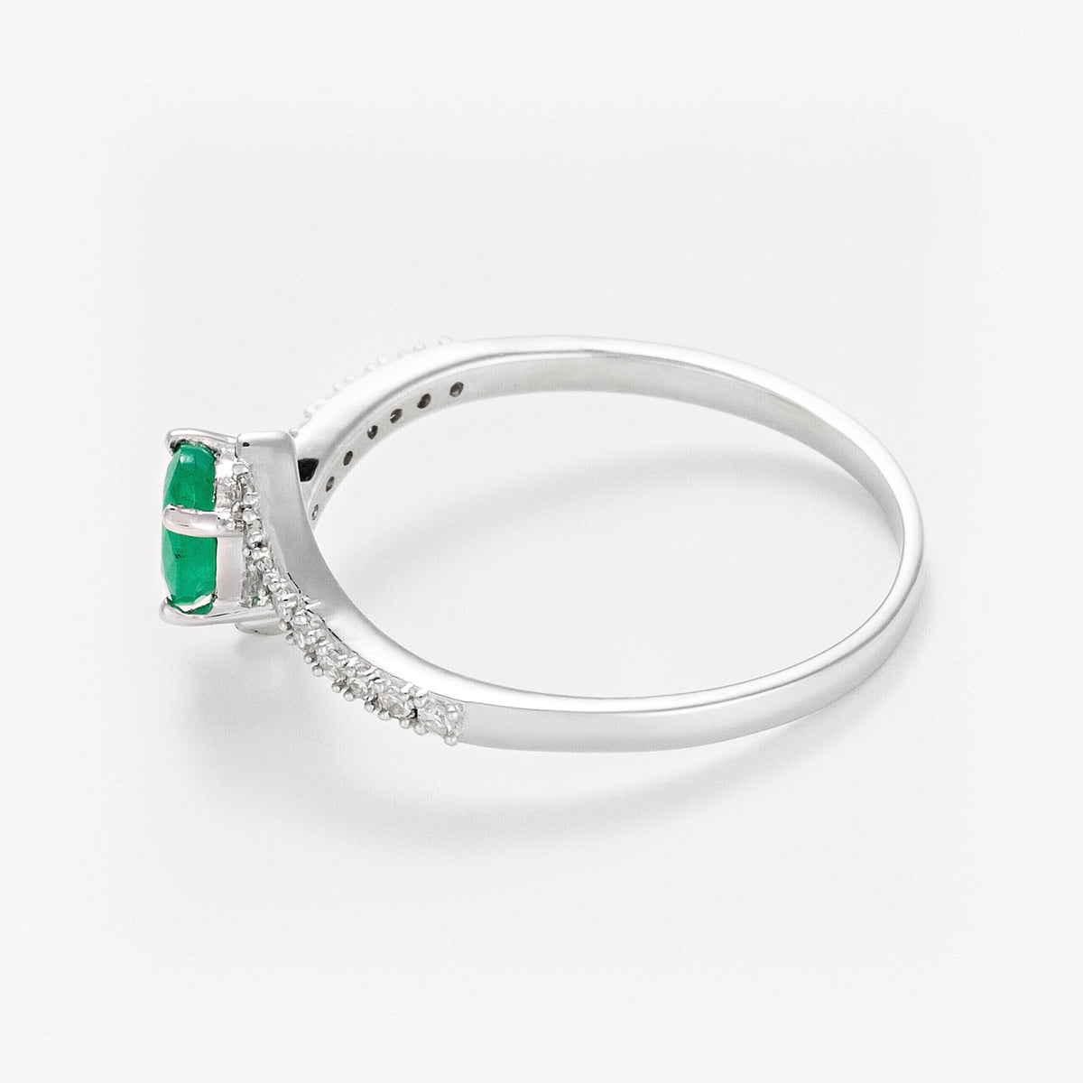 Ring "Belle Émeraude" D0,09/18 + E0,35/1