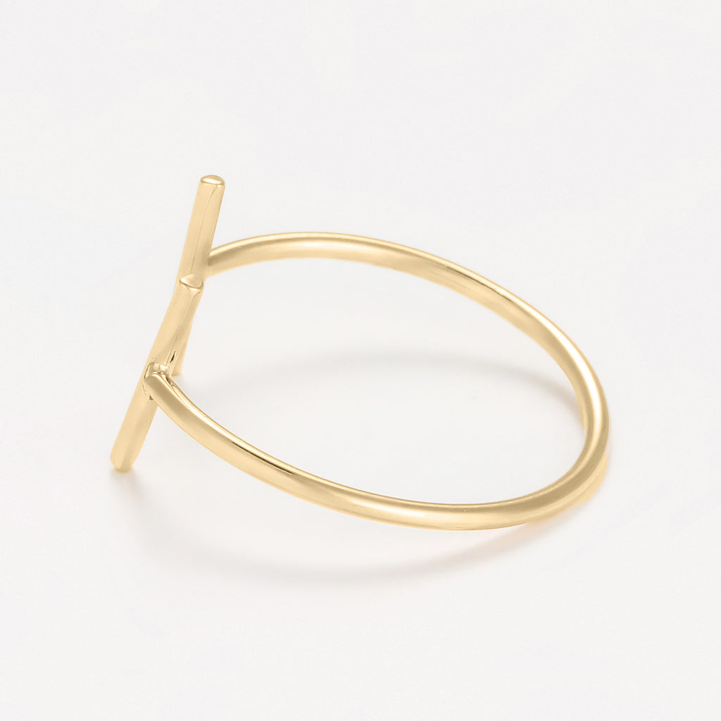 Anillo “Mariane” – Oro amarillo 375/1000