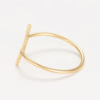 Anillo “Mariane” – Oro amarillo 375/1000