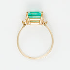 Bague "Espoir 0,5Ct/1" - Or Jaune 375/1000 Et Quartz Bleue/Topaze