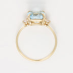 Anillo "Hope 2.65Ct/1" Topacio Oro Amarillo 375/1000