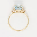 Bague "Espoir 2,65Ct/1" Topaze Or Jaune 375/1000