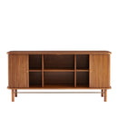 Buffet Ernest - Frêne Foncé Portes Tambour