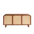 Buffet Lua - 3 Portes Placage Frêne Cannage