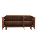 Buffet Lua - 3 Portes Placage Frêne Cannage