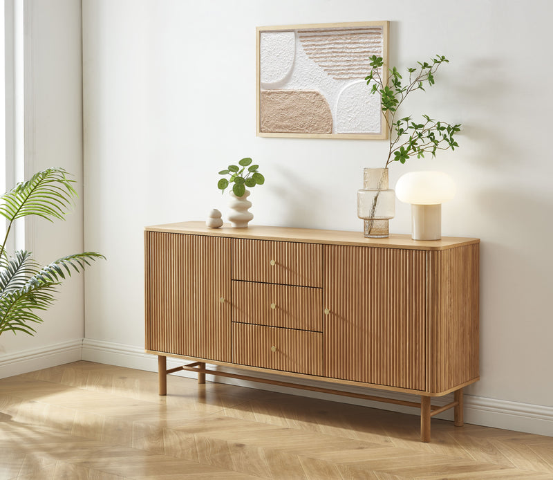 Buffet Skansen - Placage Chêne