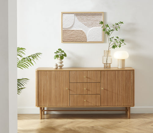 Buffet Skansen - Placage Chêne