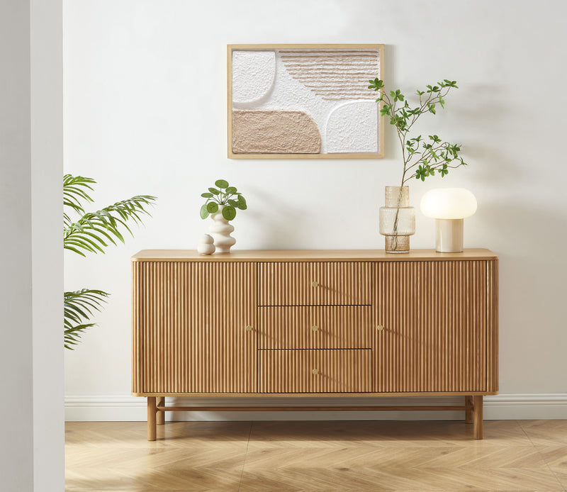 Buffet Skansen - Placage Chêne