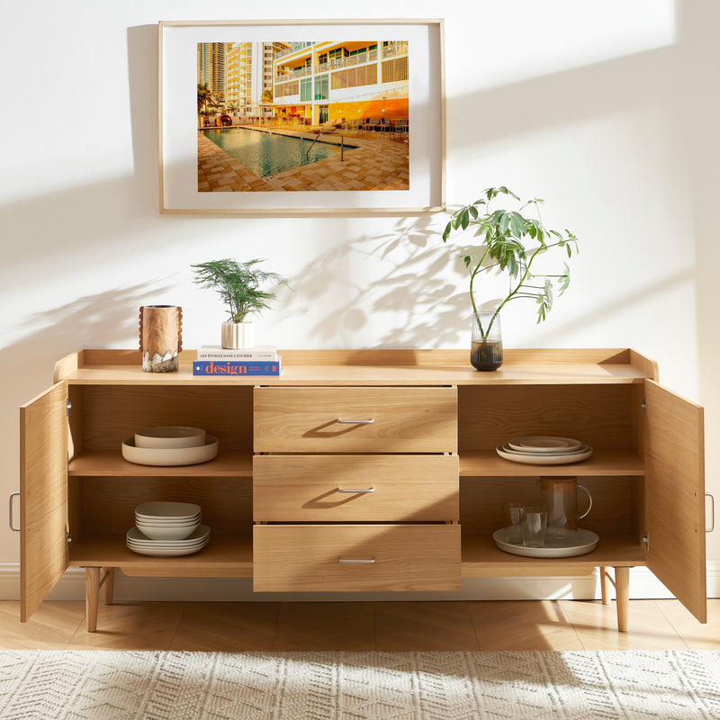 Buffet Twiggy - Placage Chêne