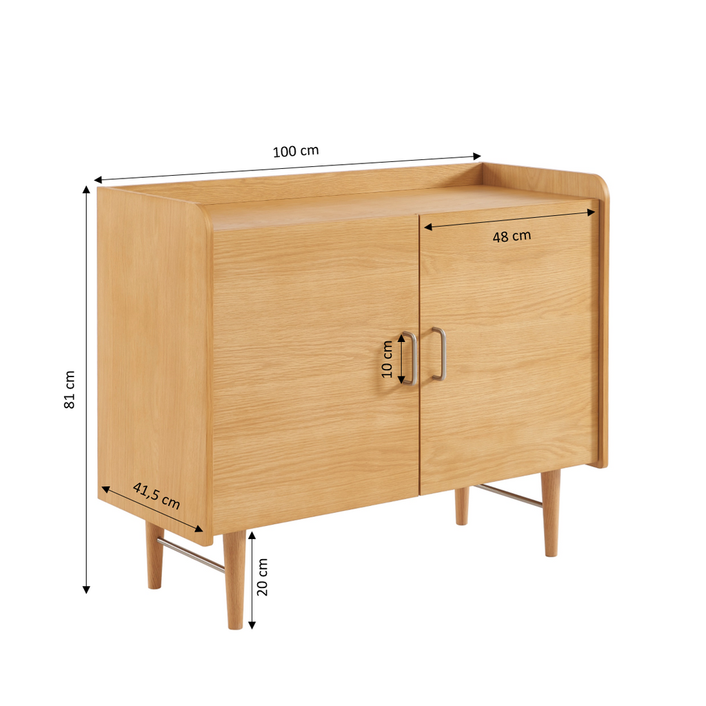 Twiggy - Aparador - Chapado Roble
