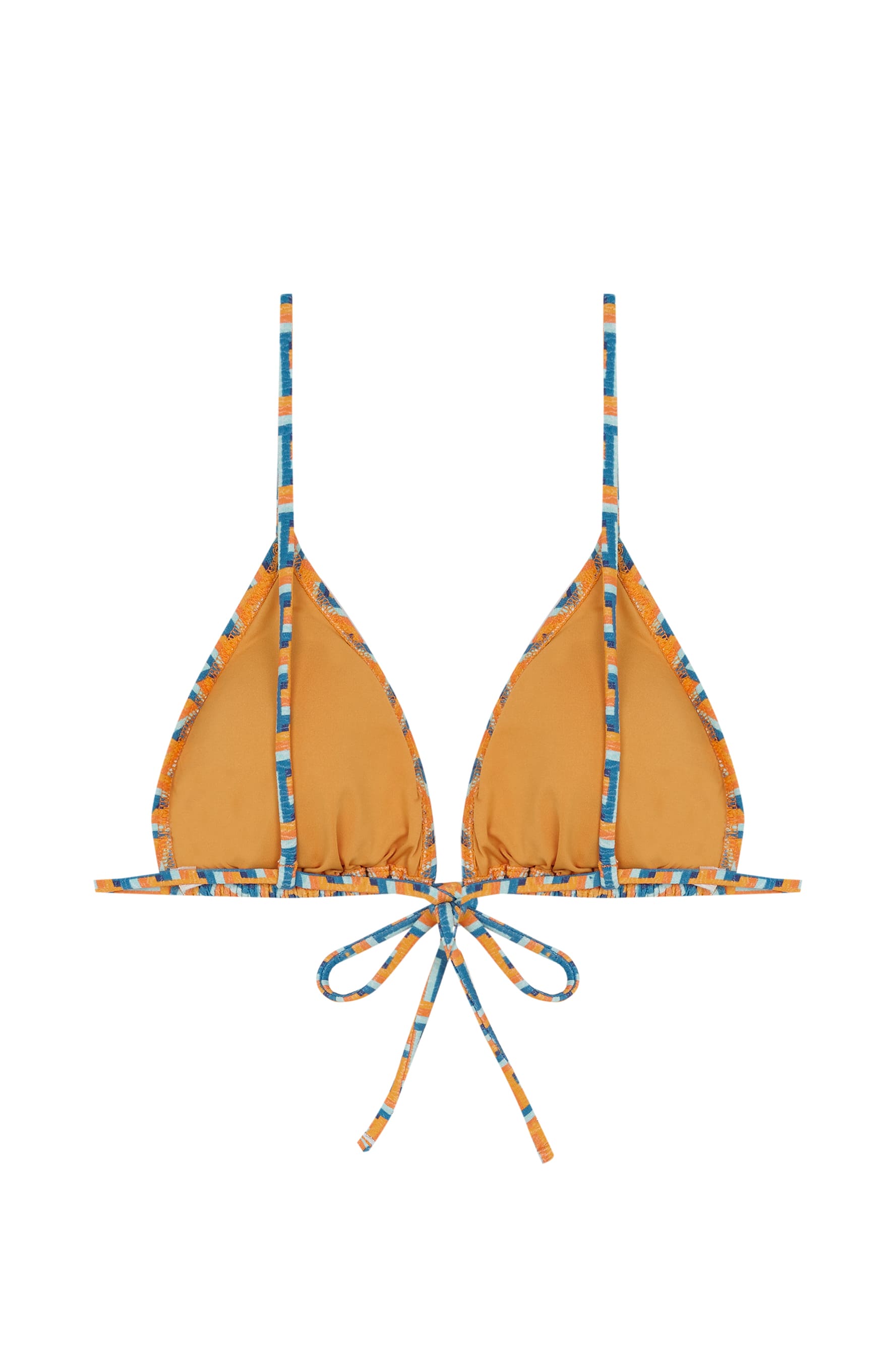 Haut Bikini Triangle Dolce - Orange