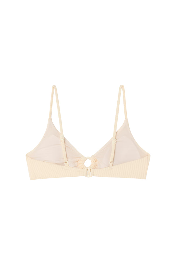 Haut Bikini Ring Ecru - Blanc