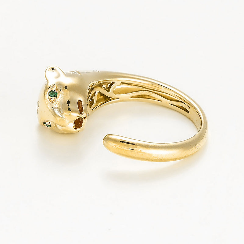 Anillo "Bastet" - Oro amarillo 375/1000