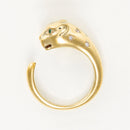 Anillo "Bastet" - Oro amarillo 375/1000